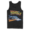 Men's Back to the Future Part 2 Electric DeLorean  Adult Tank Top