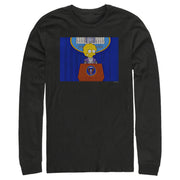 Men's The Simpsons Lisa for President  Adult Long Sleeve Shirt