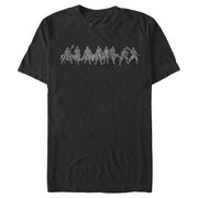 Men's Star Wars: The Rise of Skywalker Knights of Ren Line  Adult T-Shirt