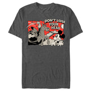 Men's Mickey & Friends Headless Horseman Don't Lose Your Head  Adult T-Shirt