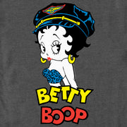 Men's Betty Boop Leopard Top Betty  Adult T-Shirt