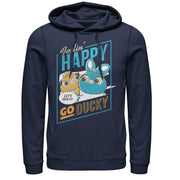 Men's Toy Story Happy Go Ducky & Bunny  Adult Pull Over Hoodie