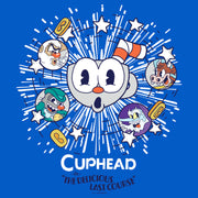 Men's Cuphead The Delicious Last Course Mind Blown  Adult T-Shirt