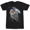 Men's Lost Gods Cat Astronaut Space Galaxy  Adult T-Shirt