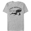 Men's Star Trek: Discovery USS Discovery NCC-1031 Outline  Adult T-Shirt