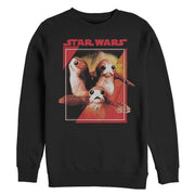 Men's Star Wars The Last Jedi Porg Wings  Adult Sweatshirt