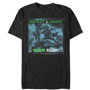 Men's Marvel Guardians of the Galaxy Rocket and Groot Blam  Adult T-Shirt