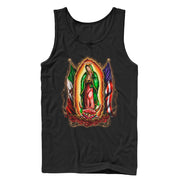 Men's Aztlan Our Lady of Guadalupe  Adult Tank Top