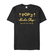 Men's Marvel Luke Cage Pop's Barber Shop  Adult T-Shirt