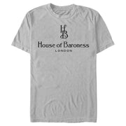 Men's Cruella House of Baroness London Logo  Adult T-Shirt