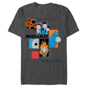 Men's Space Jam: A New Legacy Goon Squad Abstract  Adult T-Shirt