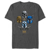 Men's Star Wars: The Mandalorian Team Helmets  Adult T-Shirt