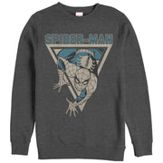 Men's Marvel Triangle Spider-Man  Adult Sweatshirt