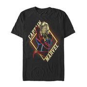 Men's Marvel Captain Glow  Adult T-Shirt