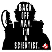 Men's Ghostbusters Venkman Black Silhouette  Adult T-Shirt