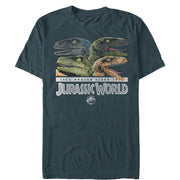 Men's Jurassic World Isla Nublar Raptor Party  Adult T-Shirt