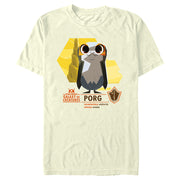 Men's Star Wars: Galaxy of Creatures The Porg  Adult T-Shirt