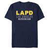 Men's LAPD Los Angeles Police Department Collegiate  Adult T-Shirt