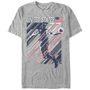 Men's Lost Gods United States 77 Basketball  Adult T-Shirt