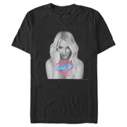 Men's Britney Spears Jean Album Cover  Adult T-Shirt