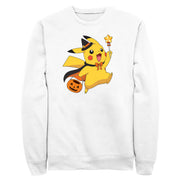 Men's Pokemon Halloween Pikachu Wizard  Adult Sweatshirt