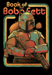 Men's Star Wars: The Book of Boba Fett Retro Portrait  Adult T-Shirt