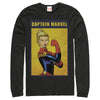 Men's Marvel Captain Marvel the Riveter  Adult Long Sleeve Shirt