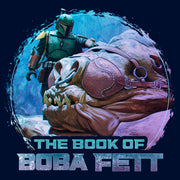 Men's Star Wars: The Book of Boba Fett Rancor and Boba  Adult Long Sleeve Shirt