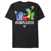 Men's Inside Out Complicated Emotions  Adult T-Shirt