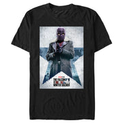 Men's Marvel The Falcon and the Winter Soldier Baron Zemo Poster  Adult T-Shirt