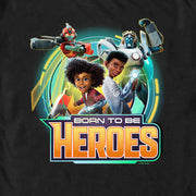 Men's Transformers: EarthSpark Born To Be Heroes  Adult T-Shirt