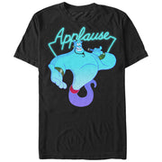 Men's Aladdin Genie Applause  Adult T-Shirt