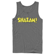 Men's Justice League Shazam Logo  Adult Tank Top