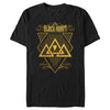 Men's Black Adam Triangle Strategy  Adult T-Shirt