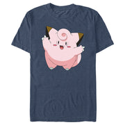 Men's Pokemon Clefairy Large Portrait  Adult T-Shirt