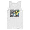 Men's MTV Retro Stereo Logo  Adult Tank Top