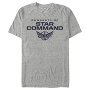 Men's Lightyear Property of Star Command  Adult T-Shirt