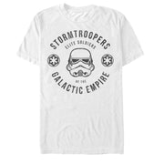 Men's Star Wars Rogue One Stormtrooper Elite Soldier Uniform  Adult T-Shirt