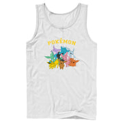 Men's Pokemon Eeveelutions  Adult Tank Top