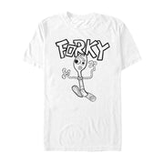 Men's Toy Story Running Forky  Adult T-Shirt