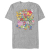 Men's Nintendo Mario Cast Collage  Adult T-Shirt