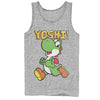 Men's Nintendo Running Yoshi  Adult Tank Top