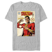 Men's Shazam! Fury of the Gods Shazamily Comic Book Cover  Adult T-Shirt