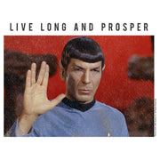 Men's Star Trek: The Original Series Spock Live Long and Prosper  Adult T-Shirt