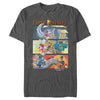 Men's Power Rangers Comic Strips  Adult T-Shirt