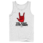 Men's Marvel Spider-Man: No Way Home You Rock Peter Parker  Adult Tank Top