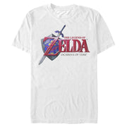 Men's Nintendo Legend of Zelda Ocarina of Time  Adult T-Shirt