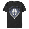 Men's Star Wars: The Mandalorian Warrior Emblem  Adult T-Shirt