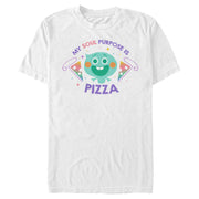 Men's Soul Pizza Purpose  Adult T-Shirt