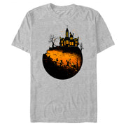 Men's Mickey & Friends Halloween Haunted Mansion  Adult T-Shirt